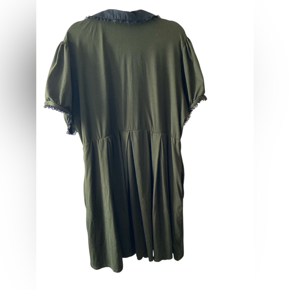 Hot Topic Dark Olive Women's dress - Picture 4 of 8